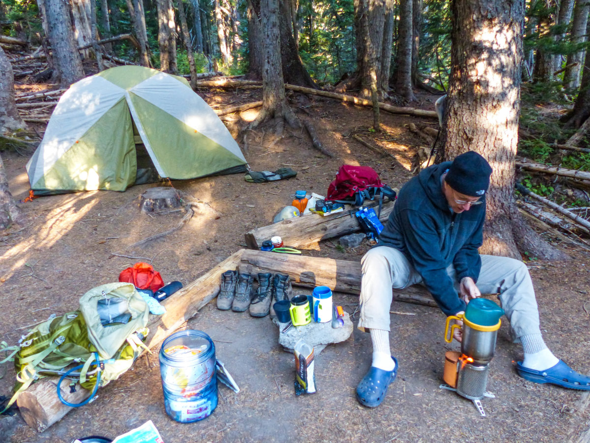 Day 4 Monday – Mystic Camp to Granite Creek  (4.6 miles)
