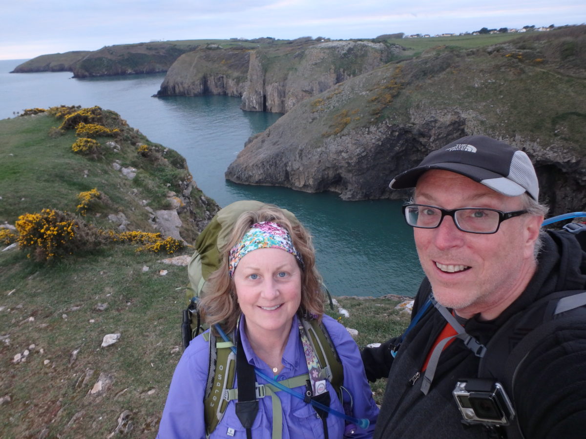 Day 3–Friday, April 14. Skrinkle Bay to Freshwater East (7 miles)