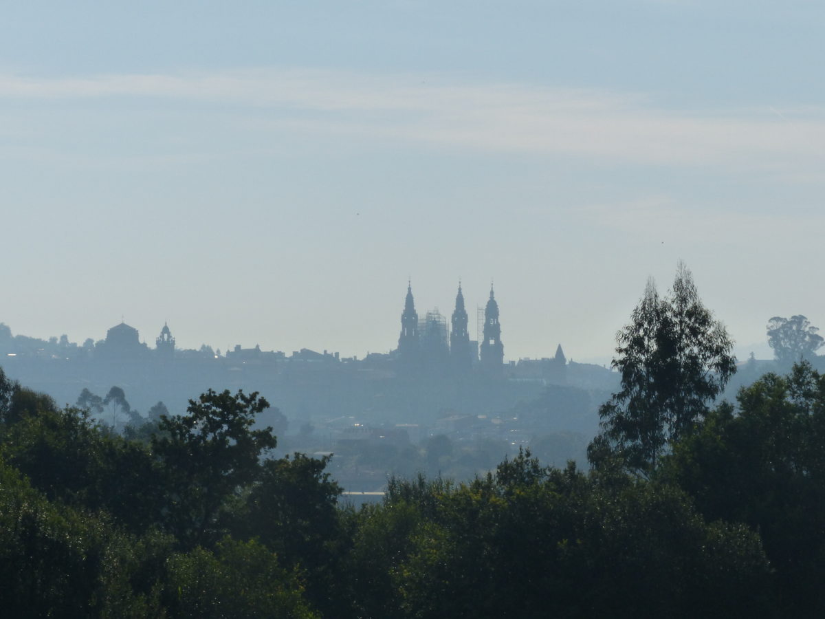 Day 39–Sunday, June 18. Santiago de Compostela to Negreira (14 miles)