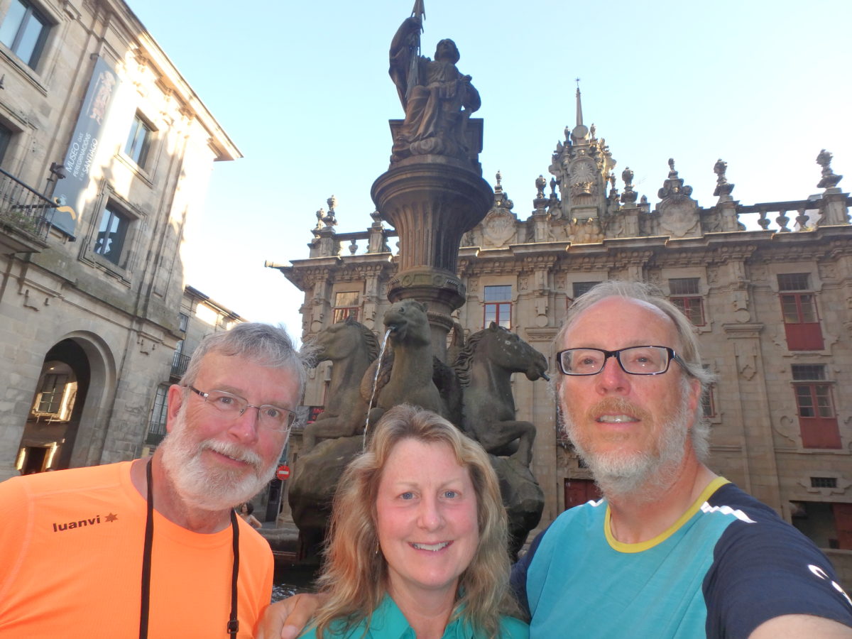 Day 37–Friday, June 16. O Pedrouzo to Santiago de Compostela (12.5 miles)