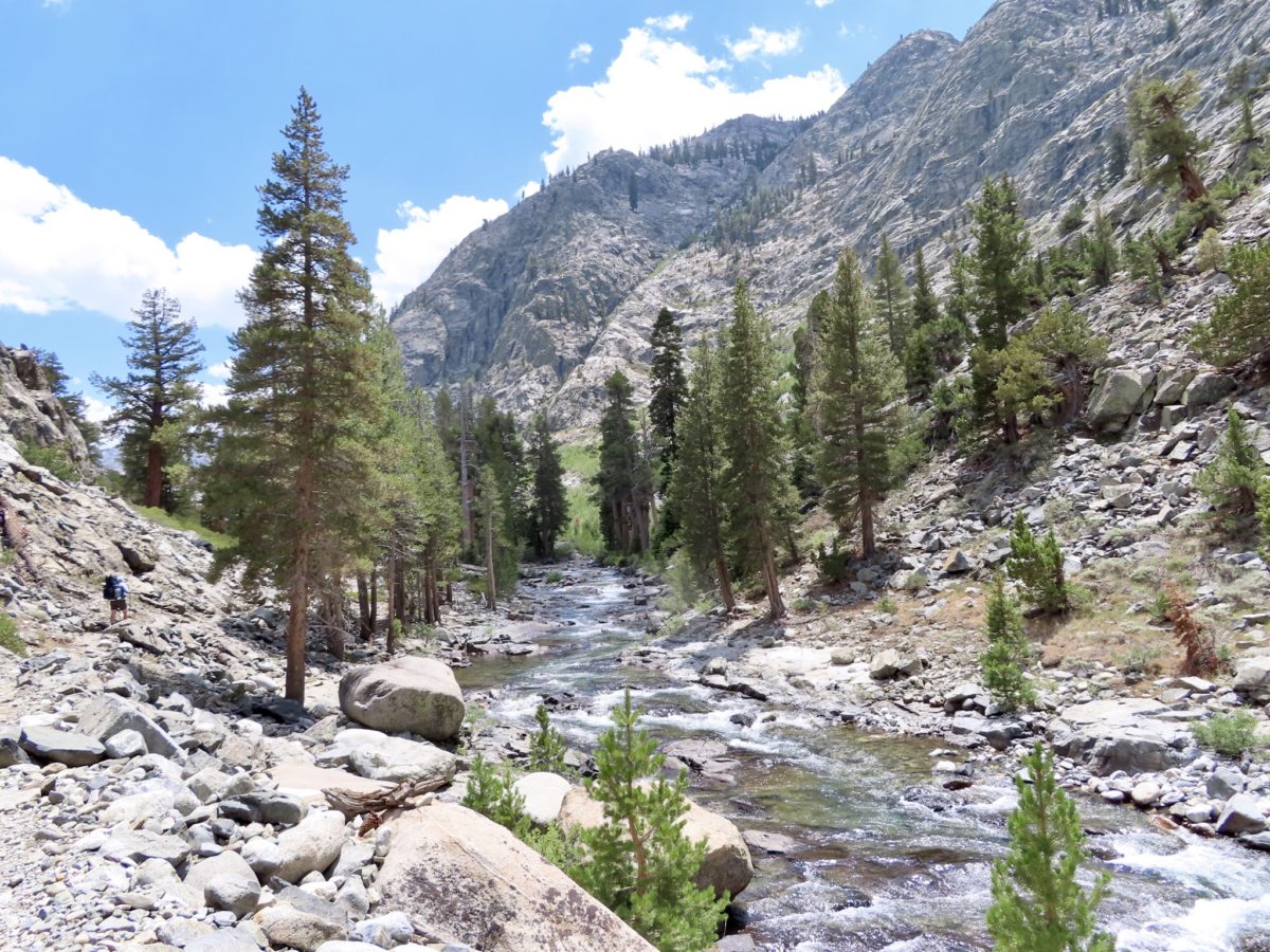Day 31, August 1. King Canyon National Park, TM 1807.6–(12.9 miles)