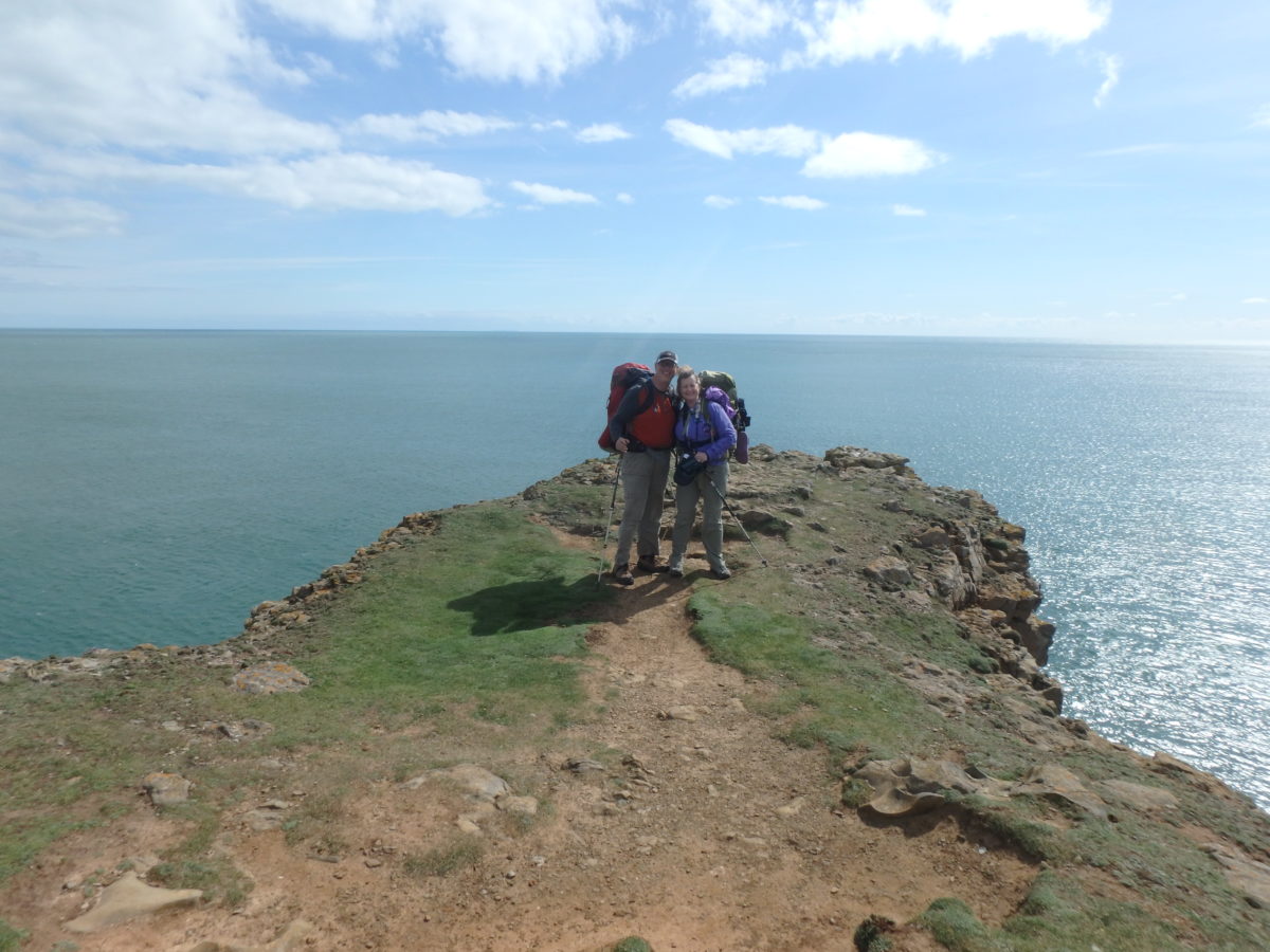 Day 4–Saturday, April 15. Freshwater East to Broad Haven (7 miles)