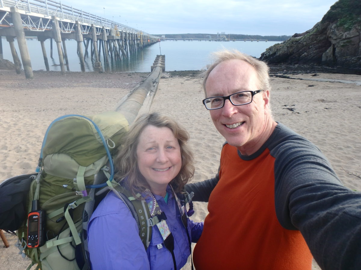 Day 9–Thursday, April 20. Pembroke Dock to Sandy Haven (13 miles)