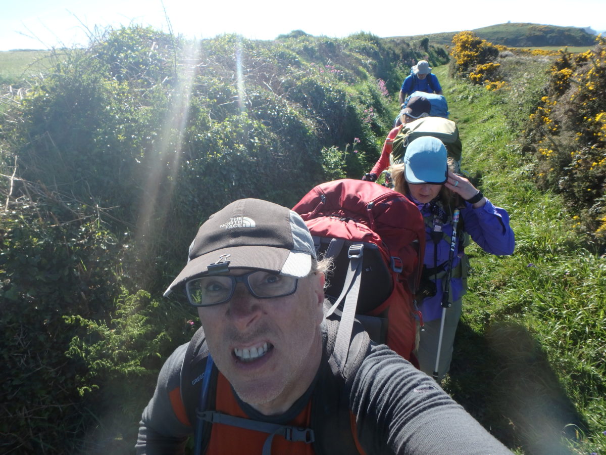 Day 11–Saturday, April 22. Watwick Bay to Marloes (12 miles)