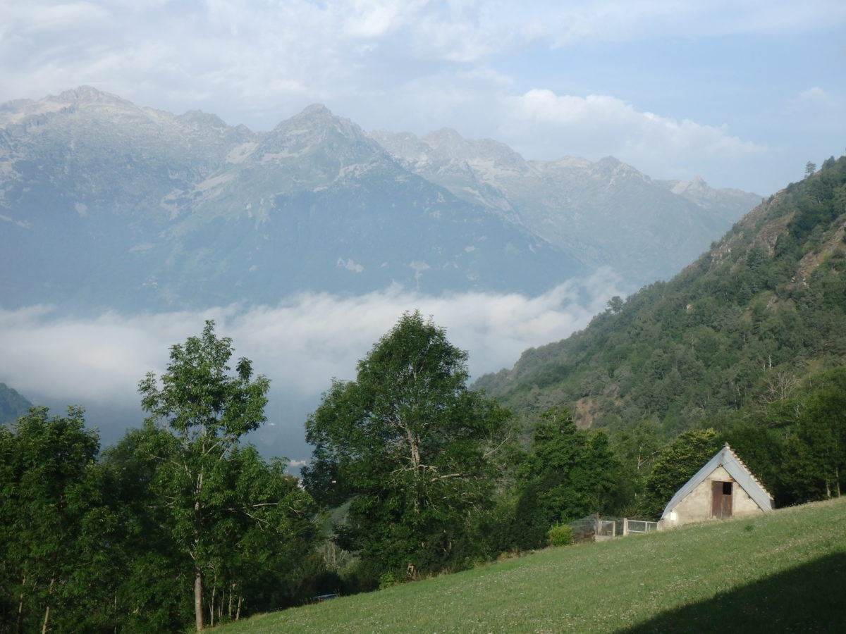 Day 31–Sunday, July 30. Below Col de Madamete (7 miles)