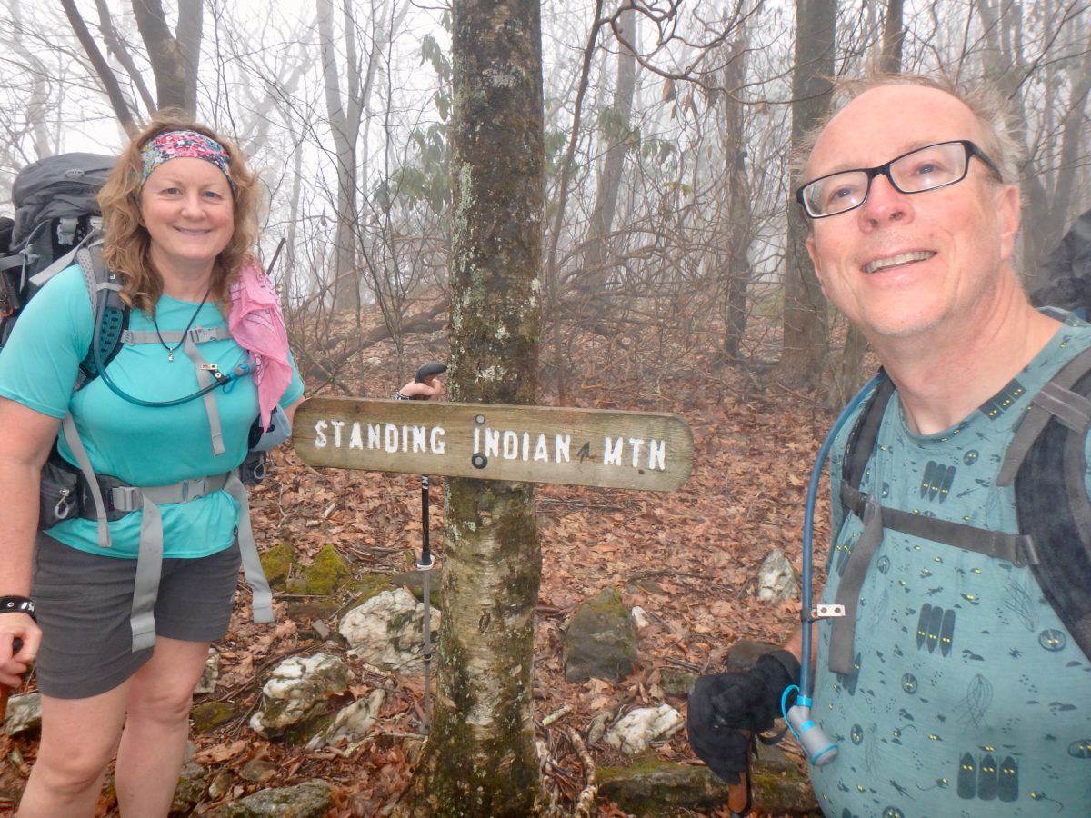 Day 12, Friday, February 23. Carter Gap Shelter—7.6 miles