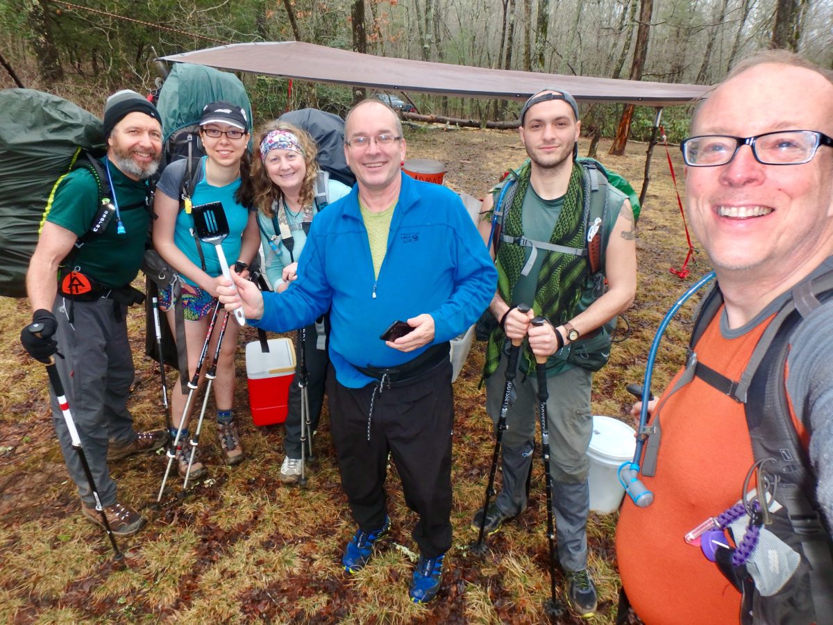 Day 4, Thursday, February 15. Lance Creek Campsite—8.2 miles