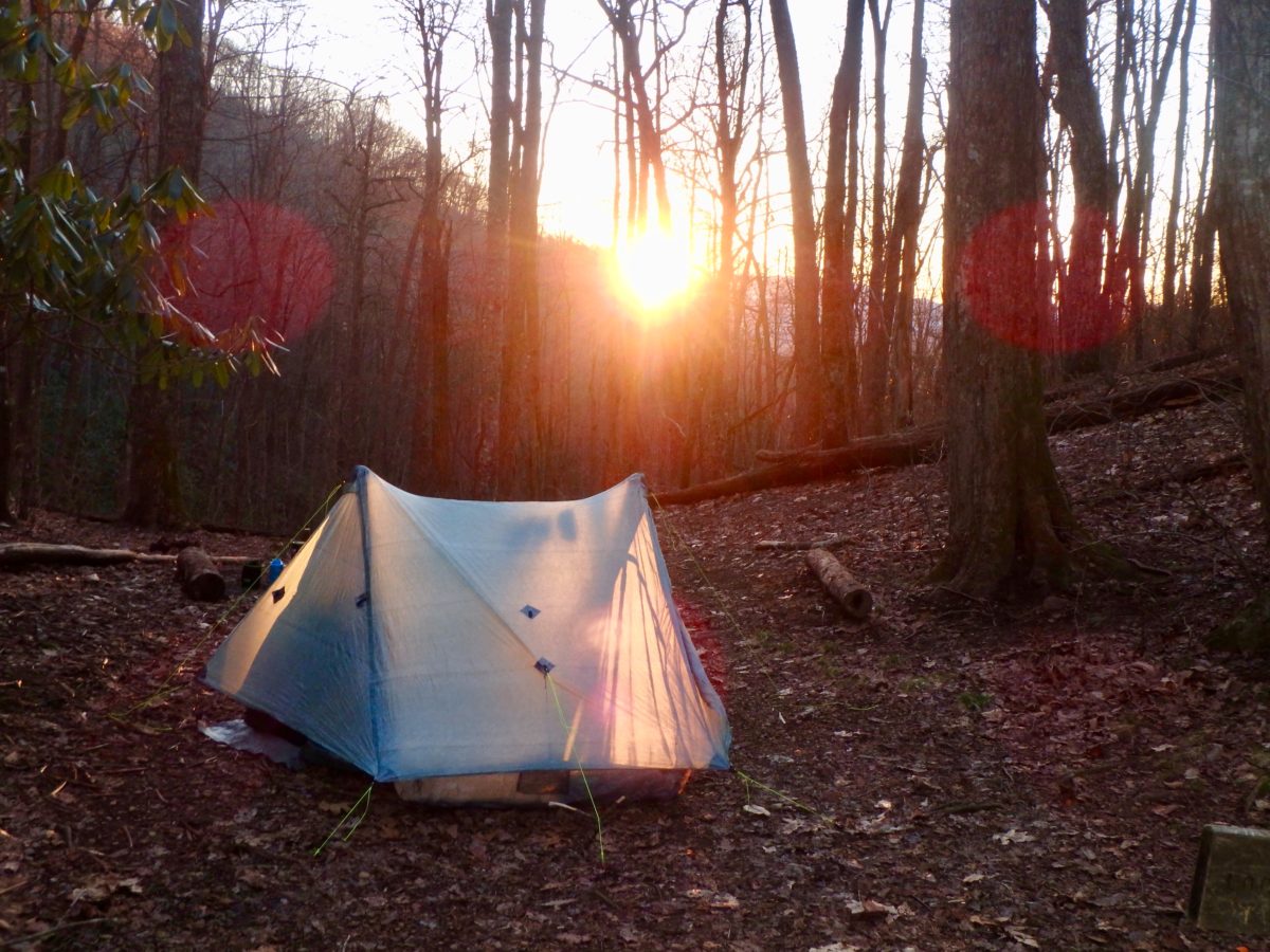 Day 19, Friday, March 2. Locust Cove Gap—10.7 miles