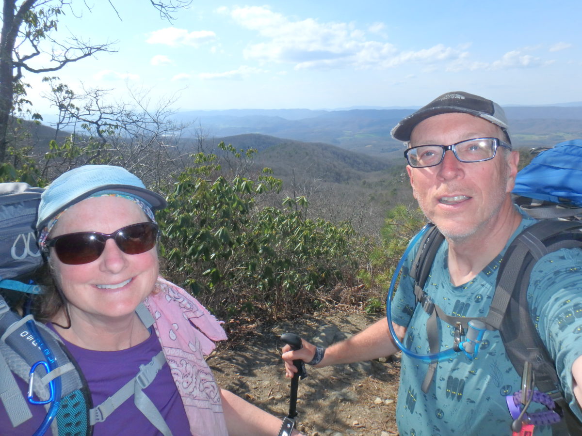 Day 62, Saturday, April 14. Chatfield Memorial Shelter—7 miles